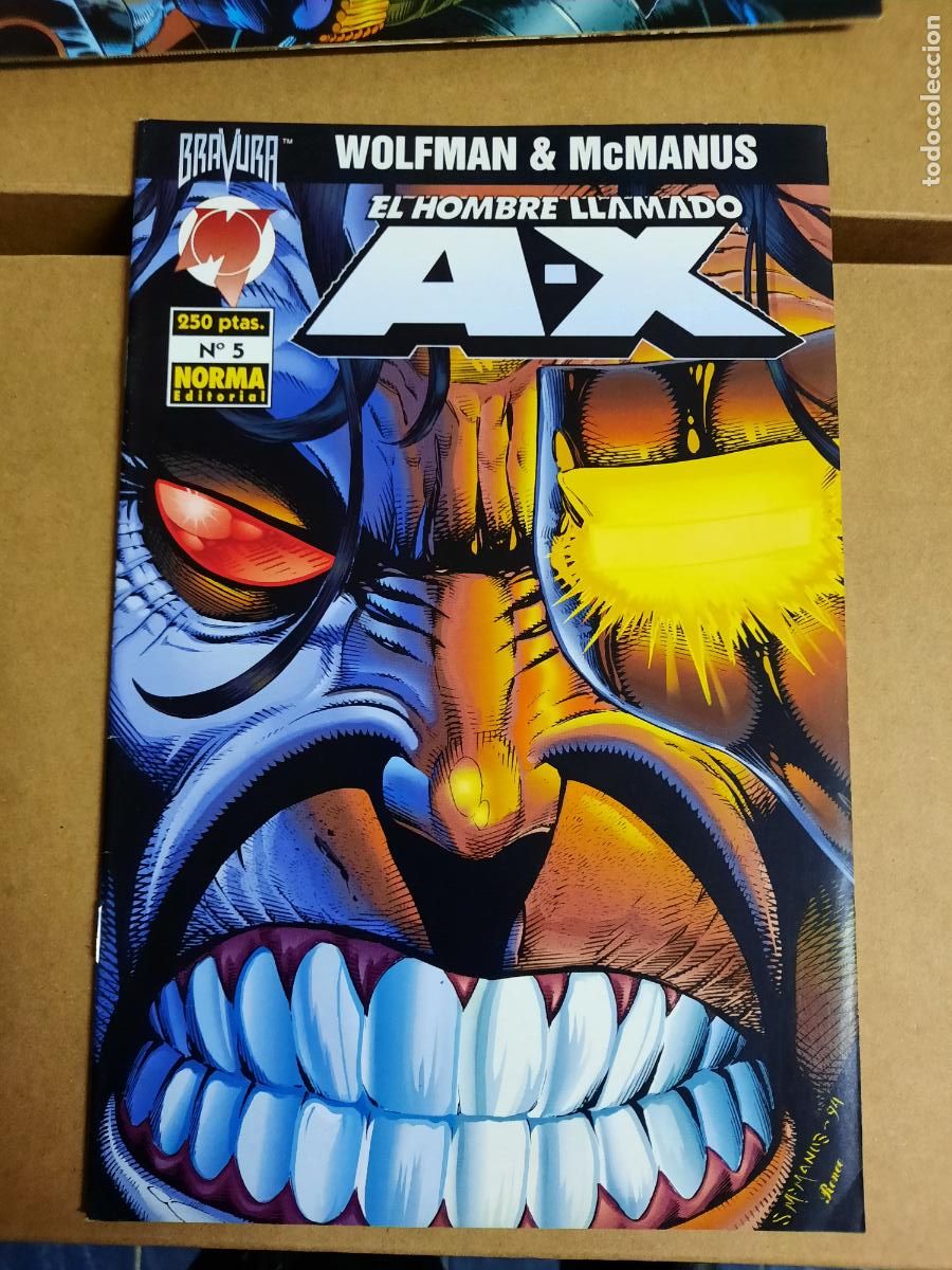 C&oacute;mics: EL HOMBRE LLAMADO A-X N&ordm; 1 AL 6 - ED. NORMA - Foto 3