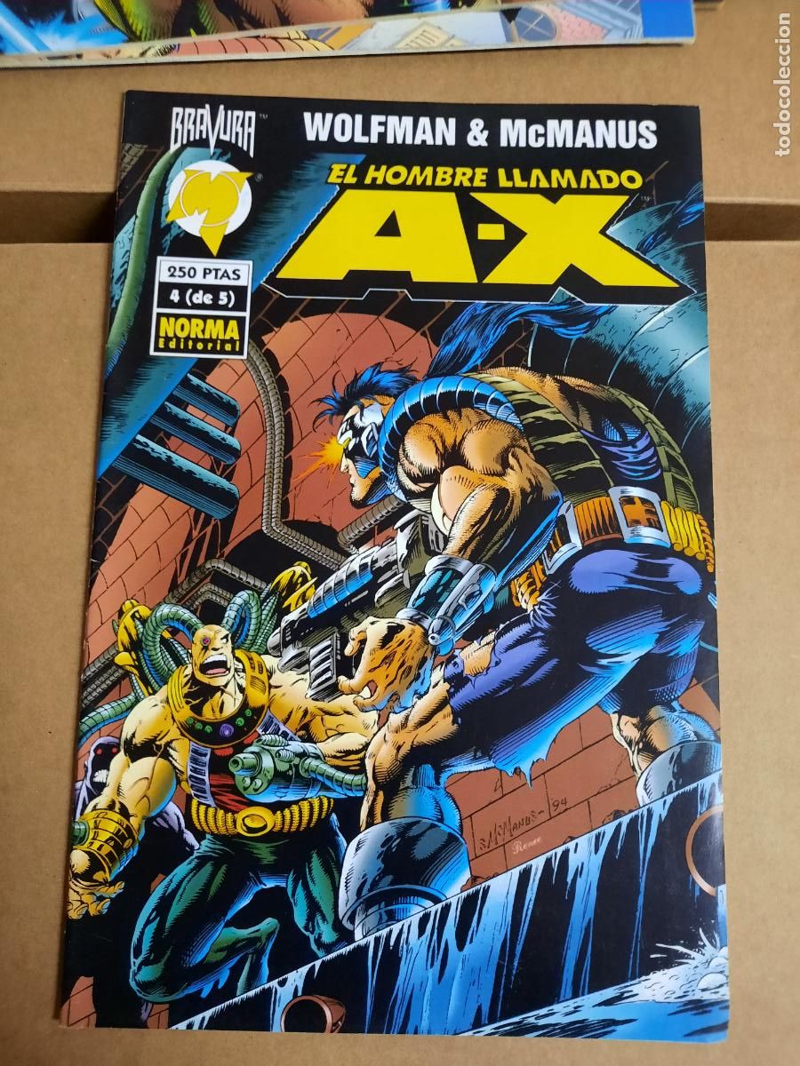 C&oacute;mics: EL HOMBRE LLAMADO A-X N&ordm; 1 AL 6 - ED. NORMA - Foto 4