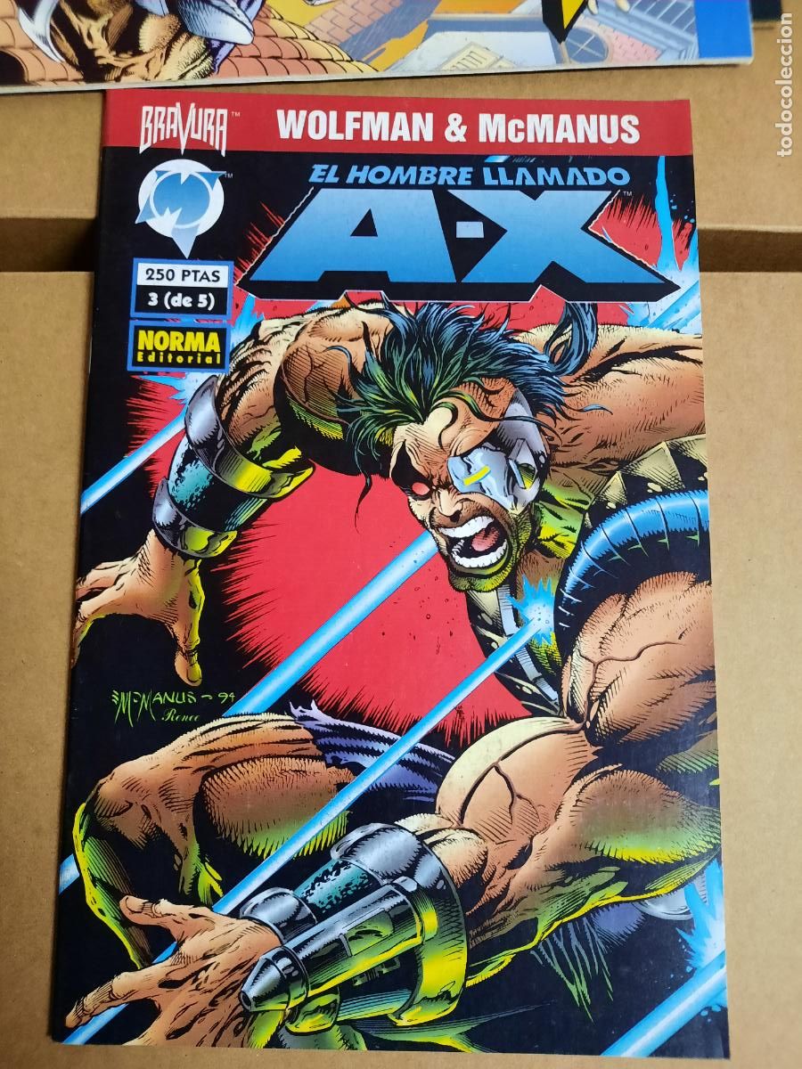 C&oacute;mics: EL HOMBRE LLAMADO A-X N&ordm; 1 AL 6 - ED. NORMA - Foto 5
