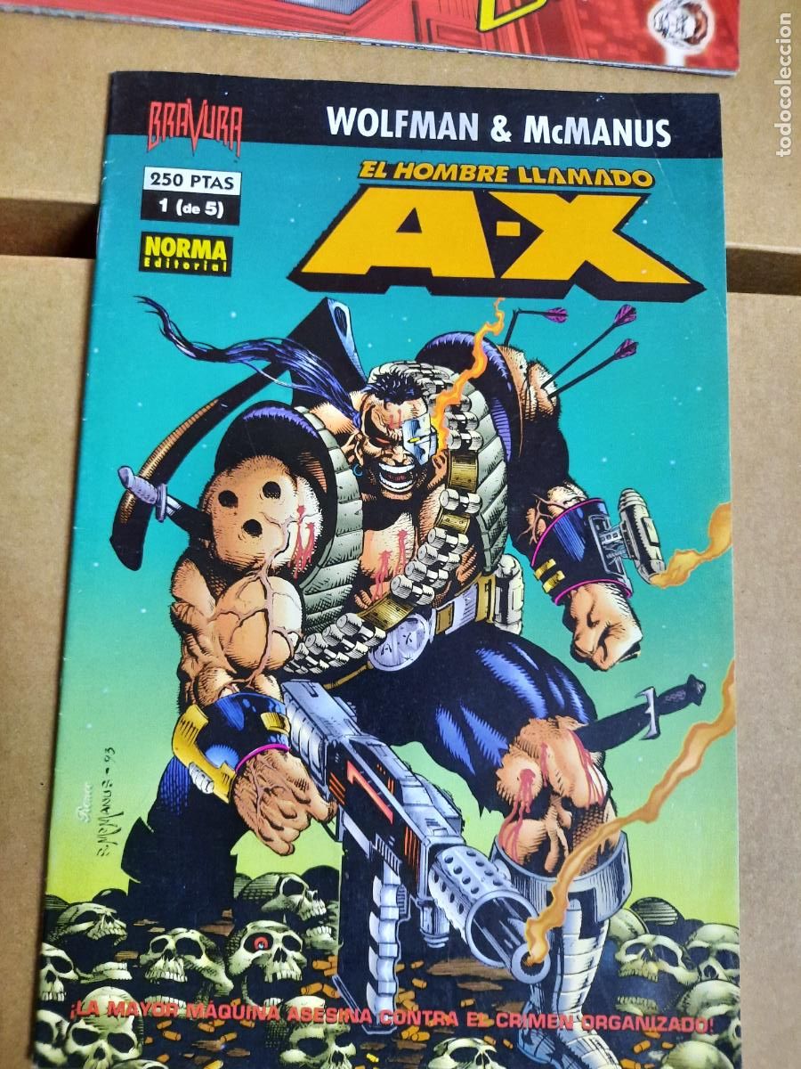 C&oacute;mics: EL HOMBRE LLAMADO A-X N&ordm; 1 AL 6 - ED. NORMA - Foto 7