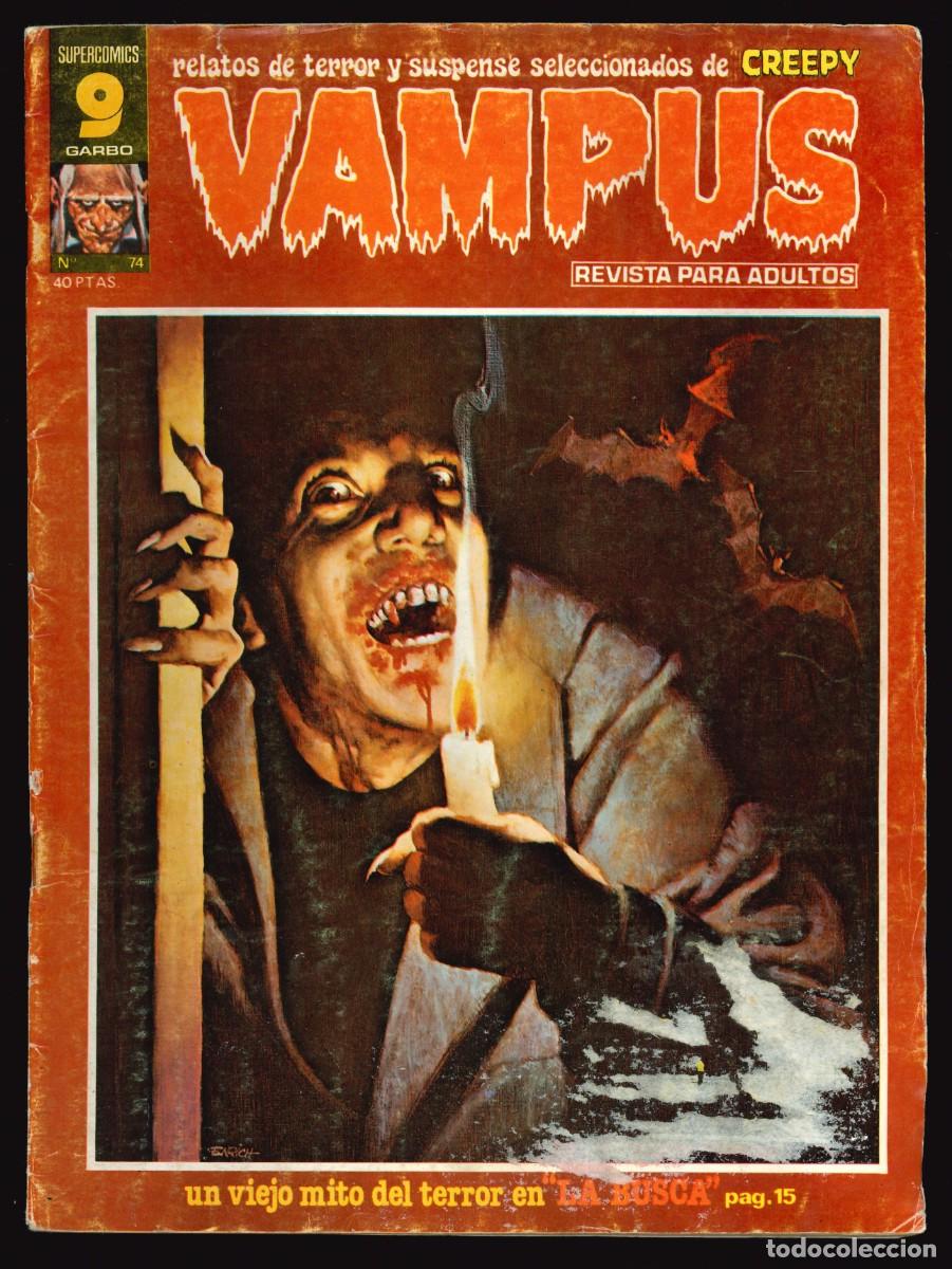 C&oacute;mics: VAMPUS - GARBO / N&Uacute;MERO 74 - Foto 1
