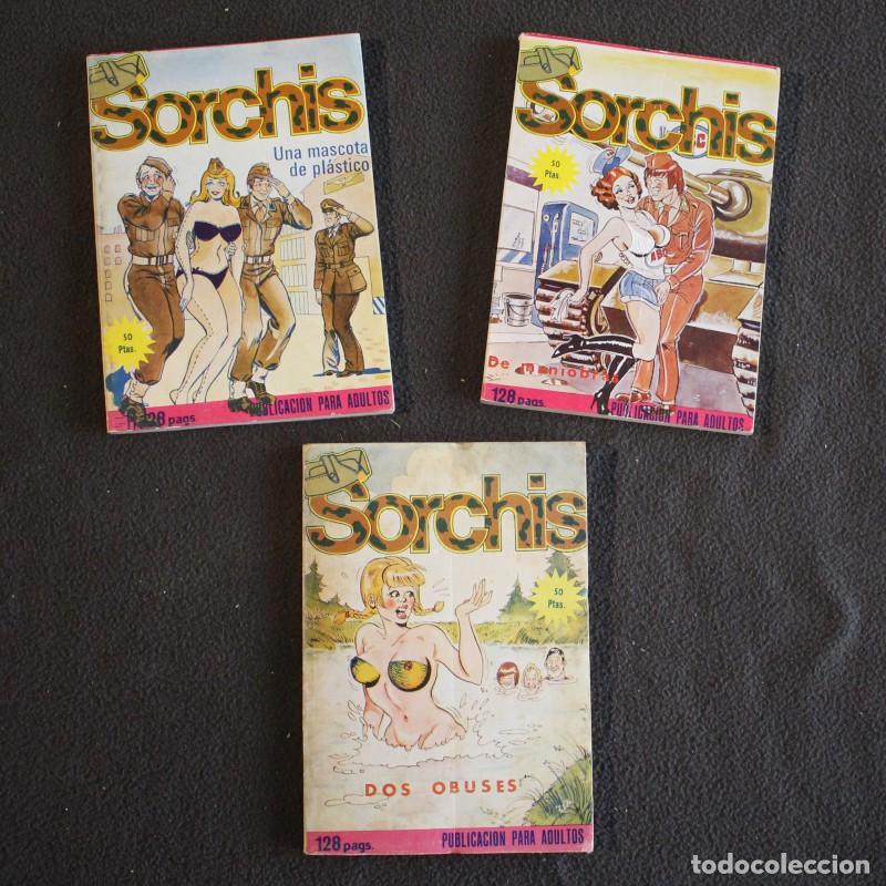 C&oacute;mics: LOTE 3 COMICS SORCHIS ELVIBERIA 3 6 7