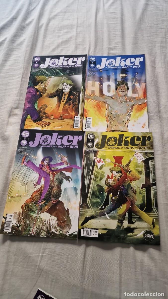 C&oacute;mics: JOKER: EL HOMBRE QUE DEJO DE REIR (OBRA COMPLETA 4 TOMOS) - ECC - Foto 1