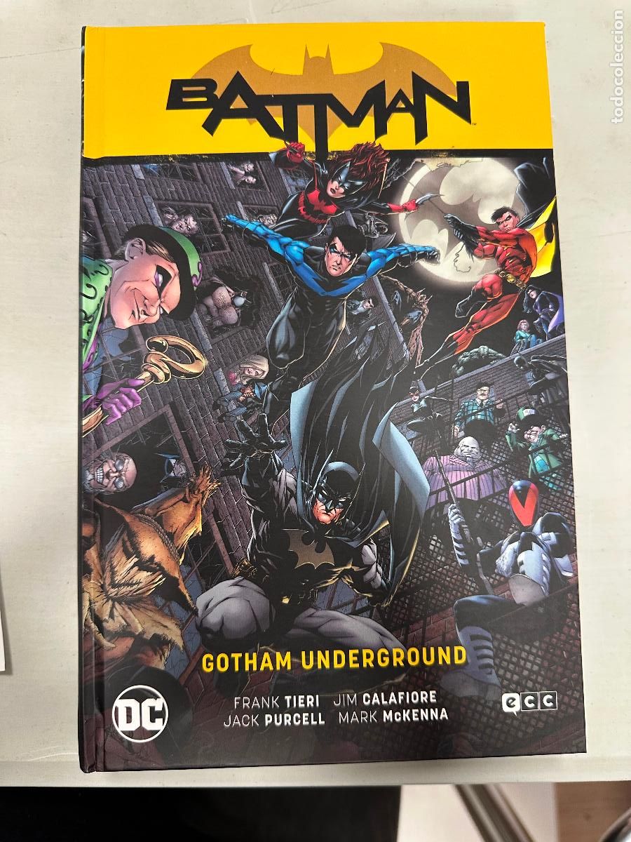 C&oacute;mics: BATMAN - GOTHAM UNDERGROUND - BATMAN E HIJO PARTE 5 - ECC - TAPA DURA - Foto 1