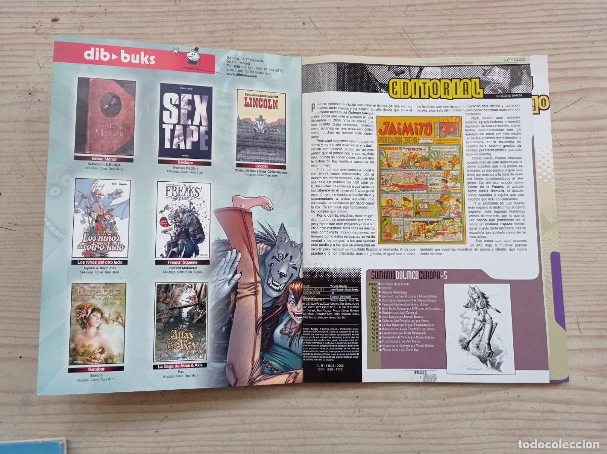C&oacute;mics: Revista Dolmen Europa 5 - 2012 - Foto 3