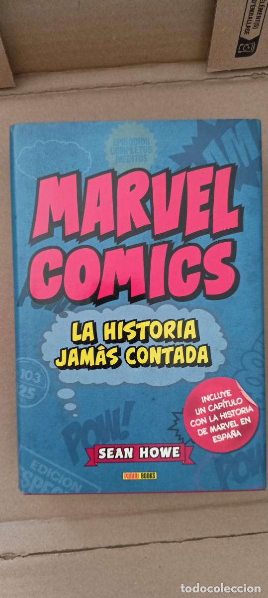 C&oacute;mics: Marvel Comics : la historia jamas contada .Panini 2013 (con cap&iacute;tulo Marvel Espa&ntilde;a) DESCATALOGADO . - Foto 1