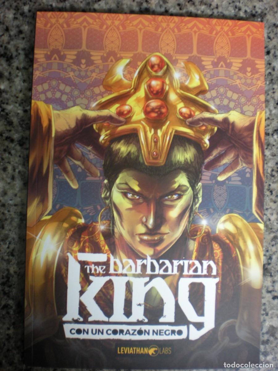 C&oacute;mics: The Barbarian King # 4 - Con un coraz&oacute;n negro (Leviathan Labs) (2024) - Foto 1