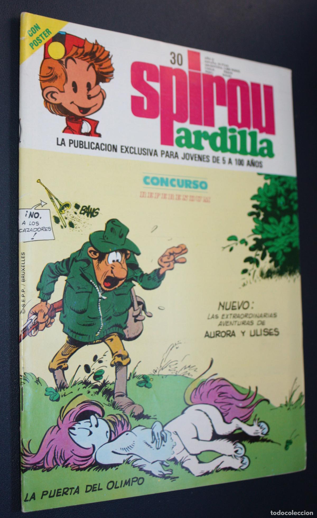 C&oacute;mics: SPIROU ARDILLA. n&ordm; 30 , A&ntilde;o II ( con el poster) - Foto 1