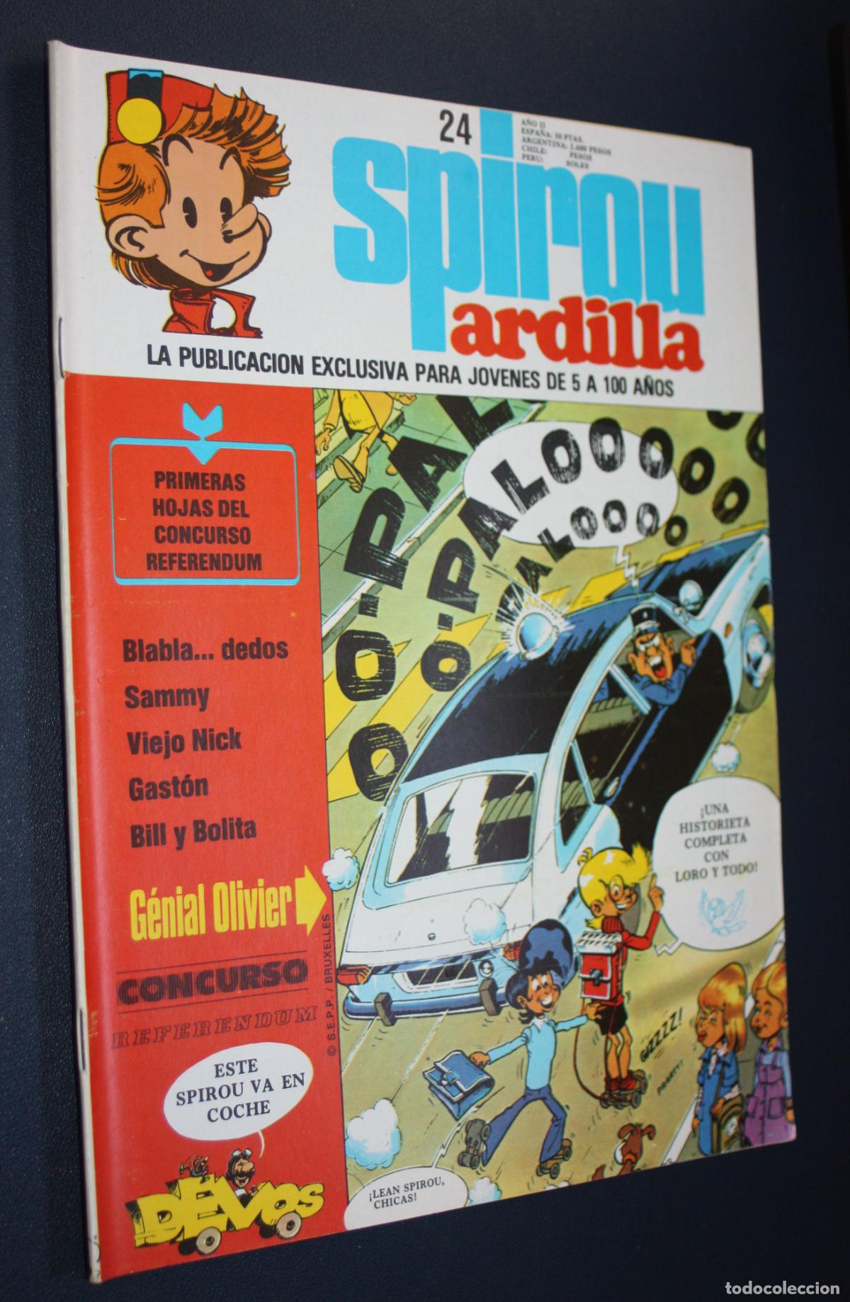 C&oacute;mics: SPIROU ARDILLA. n&ordm; 24 , A&ntilde;o II - Foto 1