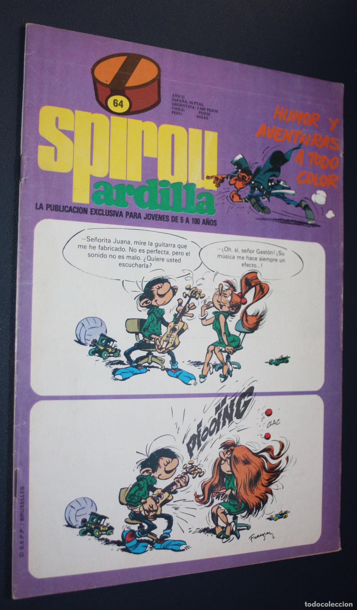 C&oacute;mics: SPIROU ARDILLA. n&ordm; 64 , A&ntilde;o II - Foto 1