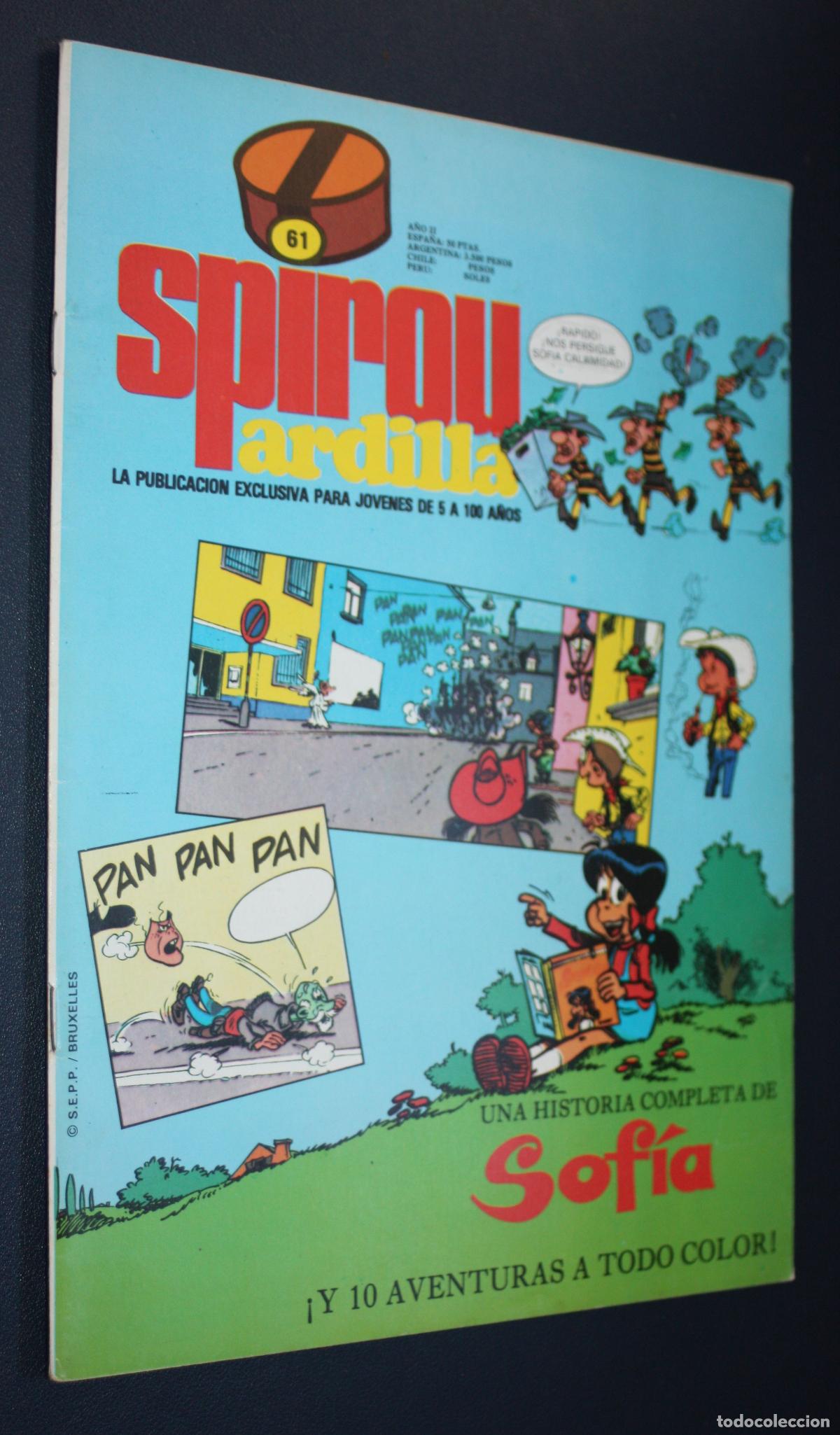 C&oacute;mics: SPIROU ARDILLA. n&ordm; 61 , A&ntilde;o II - Foto 1