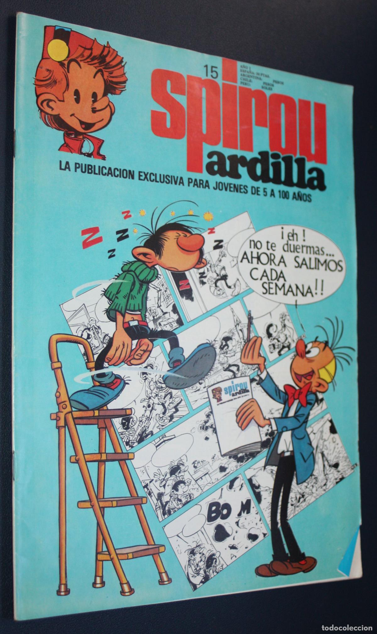 C&oacute;mics: SPIROU ARDILLA. n&ordm; 15 , A&ntilde;o I - Foto 1