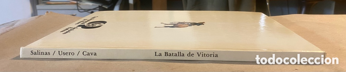 C&oacute;mics: LA BATALLA DE VITORIA. SALINAS / USERO / CAVA. IKUSAGER EDICIONES 1985. - Foto 5