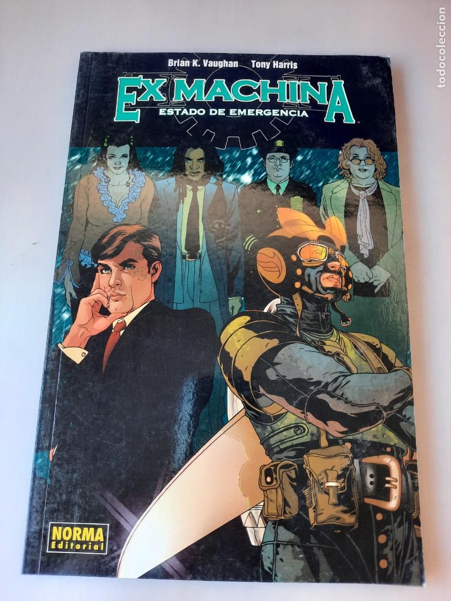 C&oacute;mics: EX MACHINA: ESTADO DE EMERGENCIA N&ordm; 1 ED. NORMA - Foto 1
