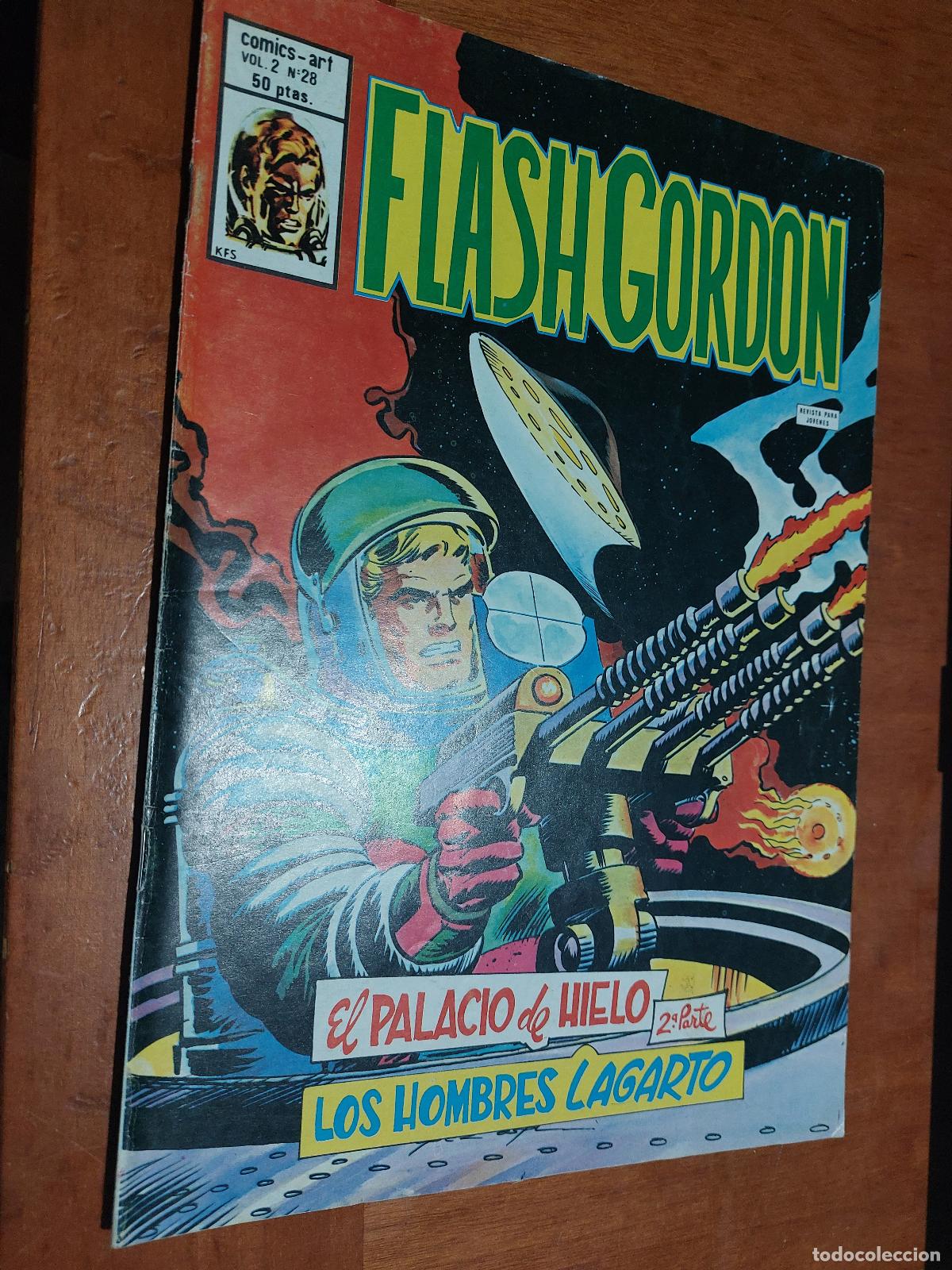 C&oacute;mics: FLASH GORDON. VOL. 2. N&ordm; 28. GRAPA. EDICIONES V&Eacute;RTICE. BUEN ESTADO - Foto 1