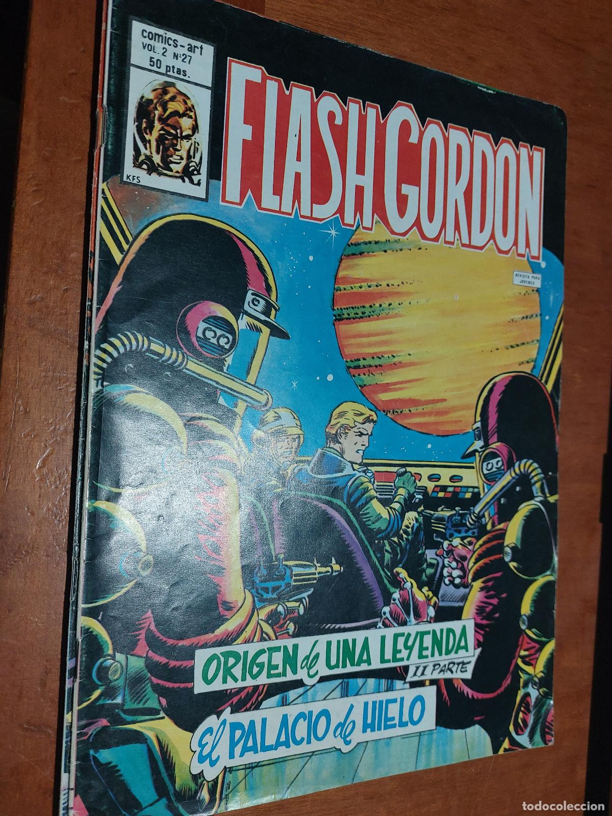 C&oacute;mics: FLASH GORDON. VOL. 2. N&ordm; 27. GRAPA. EDICIONES V&Eacute;RTICE. BUEN ESTADO - Foto 1