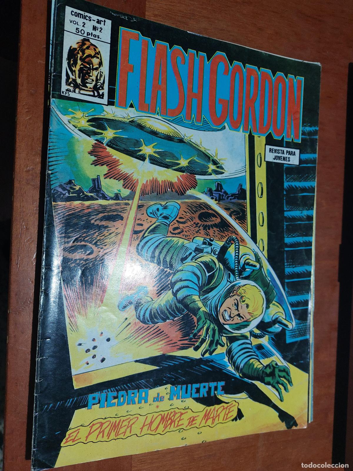 C&oacute;mics: FLASH GORDON. VOL. 2. N&ordm; 2. GRAPA. EDICIONES V&Eacute;RTICE. BUEN ESTADO - Foto 1