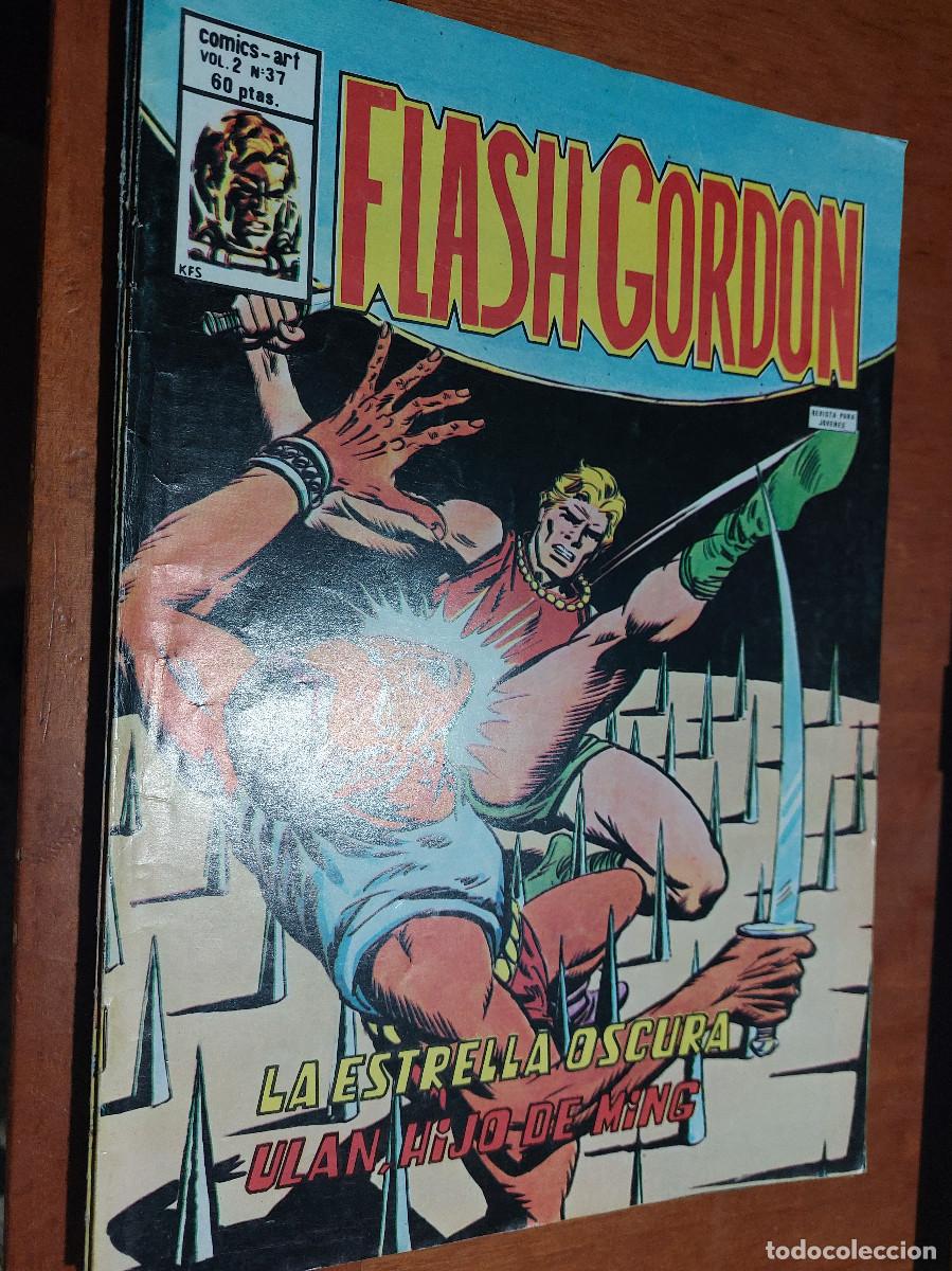 C&oacute;mics: FLASH GORDON. VOL. 2. N&ordm; 37. GRAPA. EDICIONES V&Eacute;RTICE. BUEN ESTADO - Foto 1