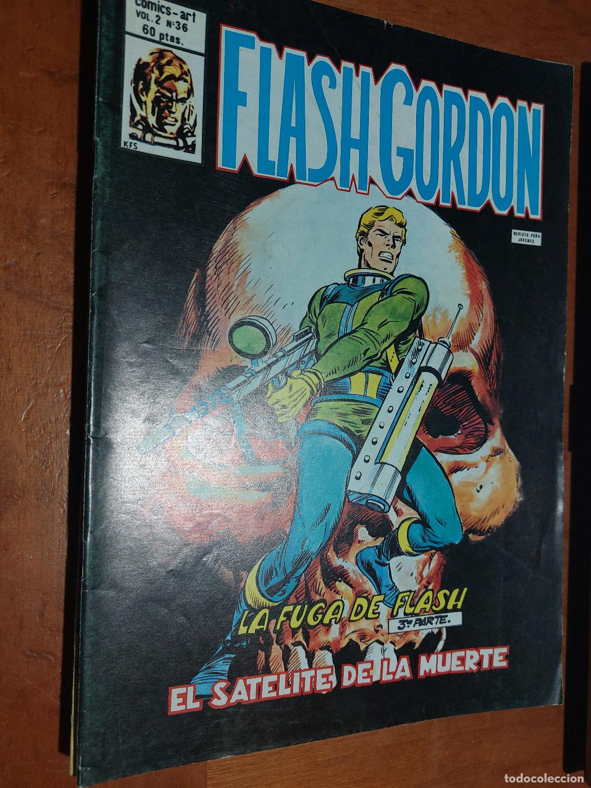 C&oacute;mics: FLASH GORDON. VOL. 2. N&ordm; 36. GRAPA. EDICIONES V&Eacute;RTICE. BUEN ESTADO - Foto 1