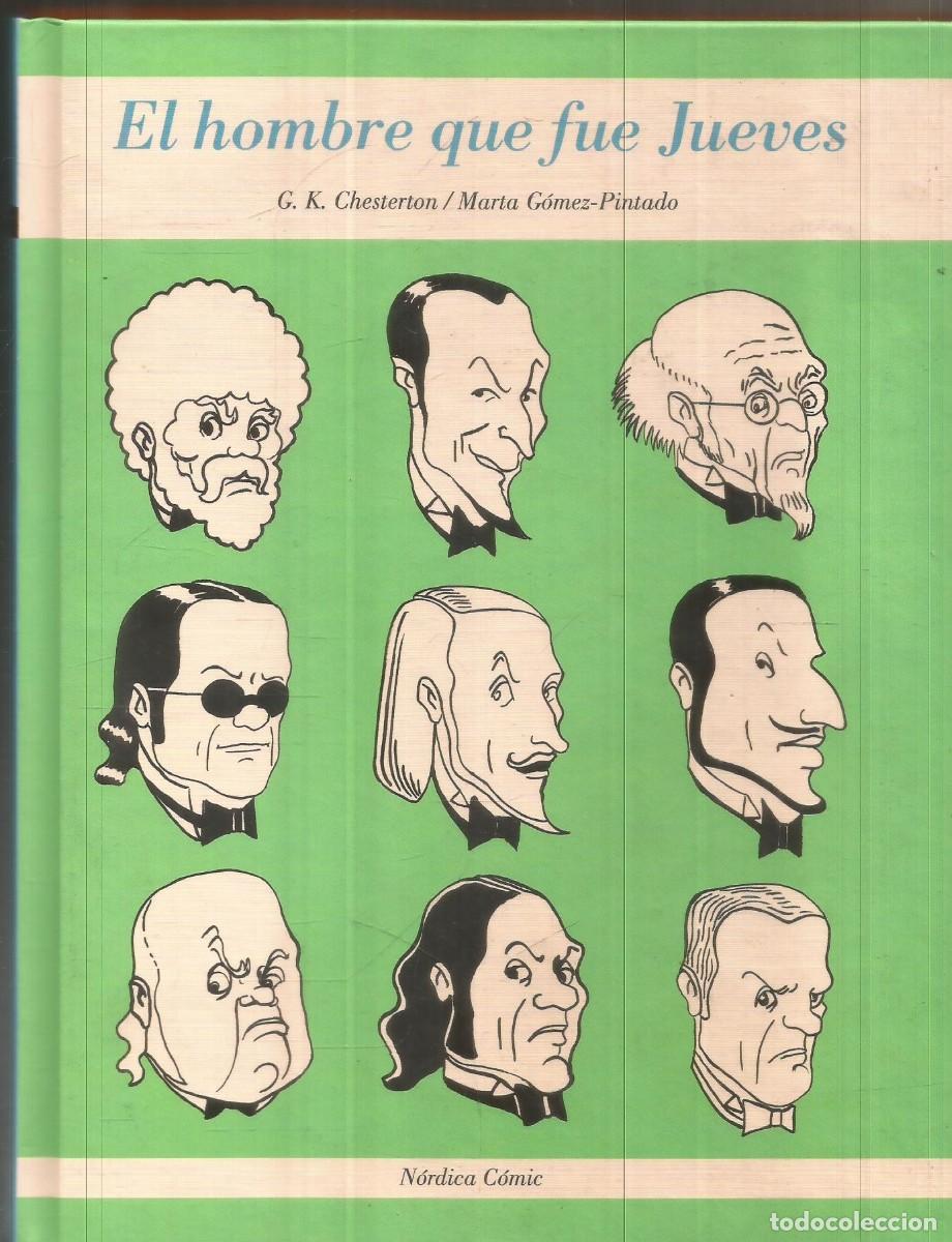 C&oacute;mics: G.K. CHESTERTON. EL HOMBRE QUE FUE JUEVES. NORDICA COMIC