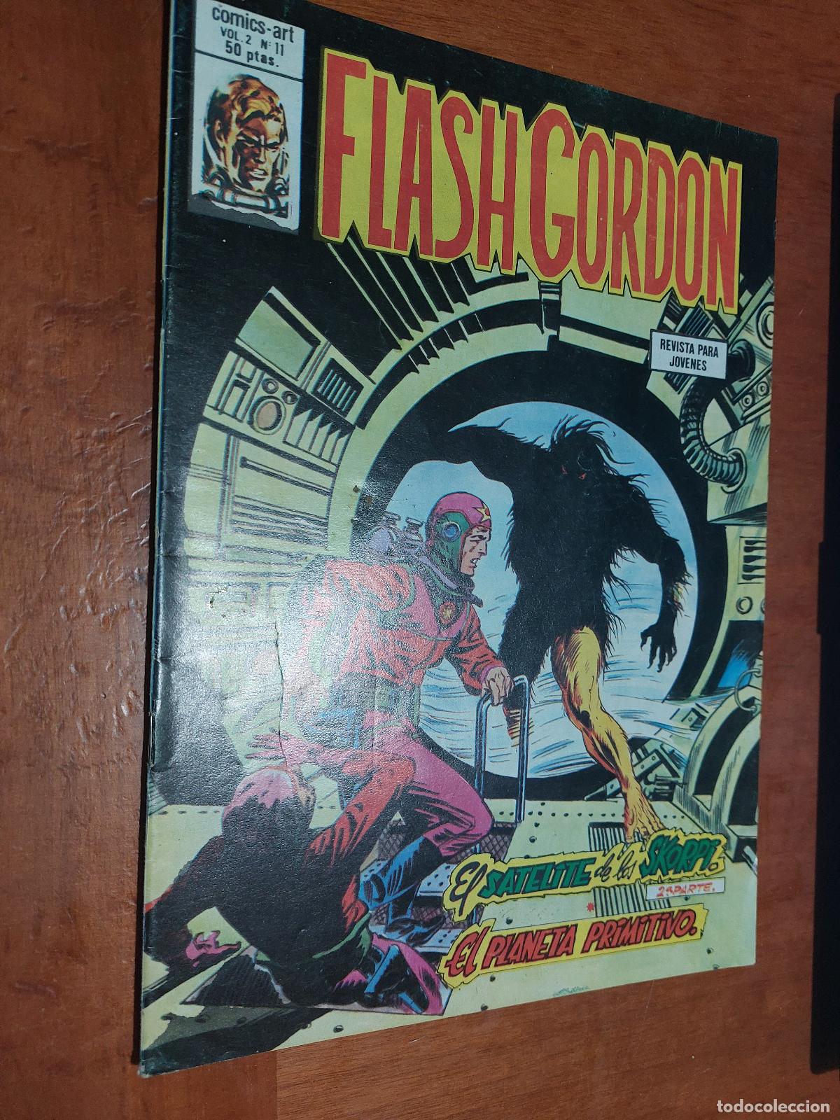 C&oacute;mics: FLASH GORDON. VOL. 2. N&ordm; 11. GRAPA. EDICIONES V&Eacute;RTICE. BUEN ESTADO - Foto 1