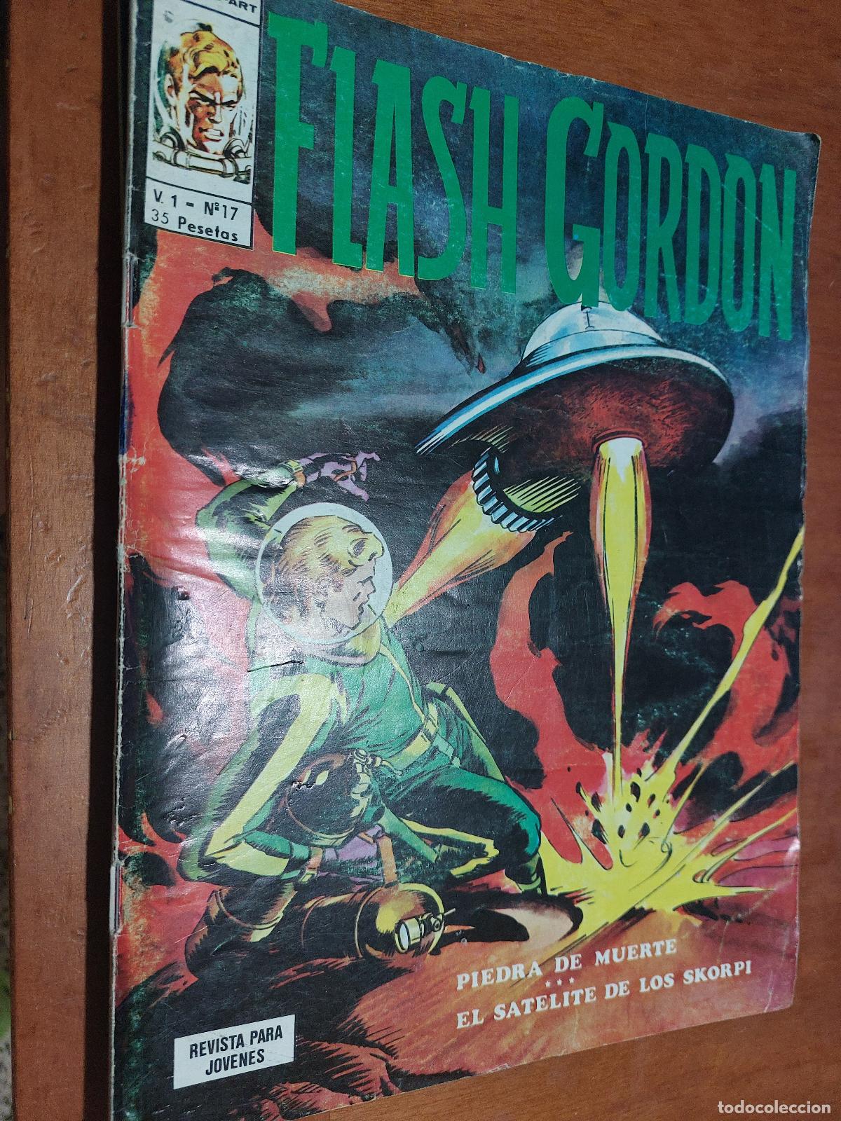 C&oacute;mics: FLASH GORDON. VOL. 1. N&ordm; 17. GRAPA. EDICIONES V&Eacute;RTICE. BUEN ESTADO - Foto 1