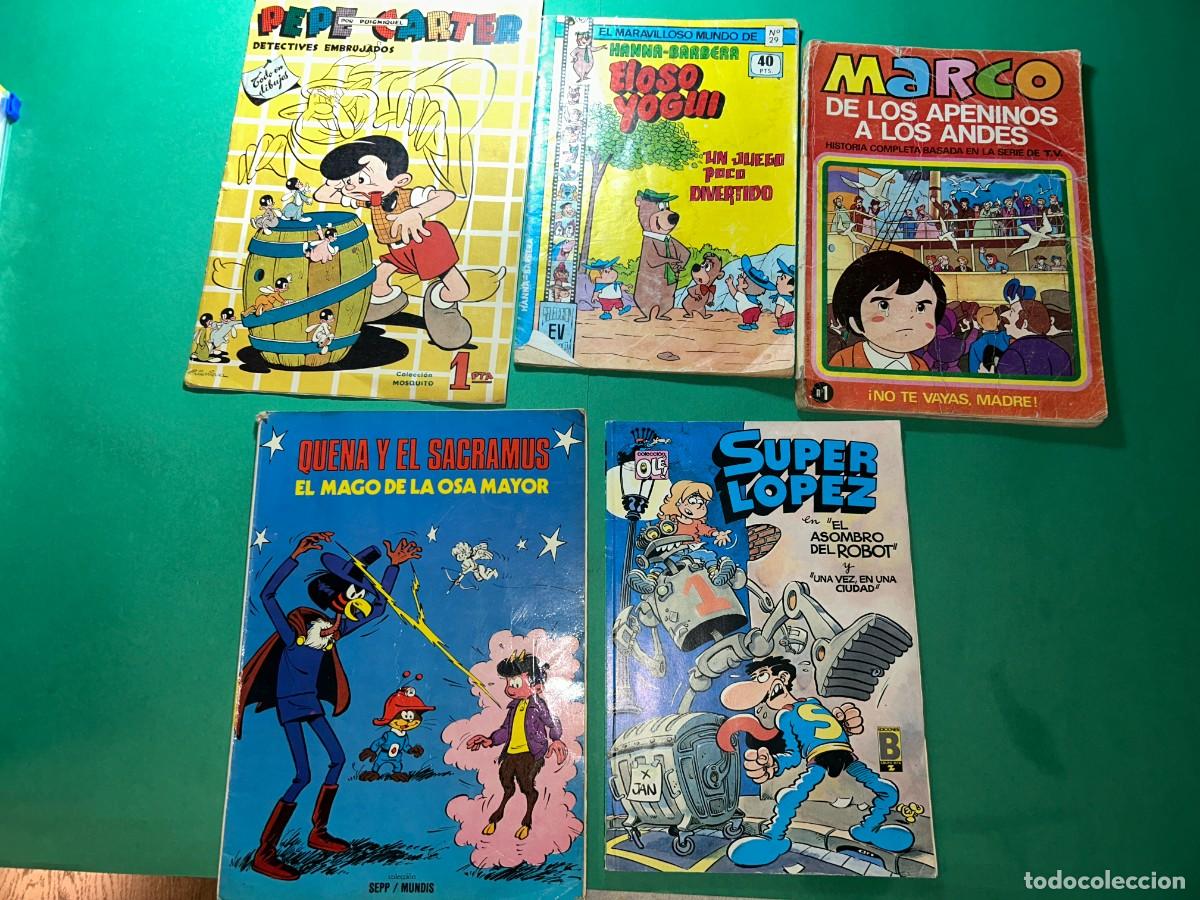 C&oacute;mics: LOTE TEBEOS ASTERIX VIKIE MARCO PITUFOS - 11 NUMEROS - LOTE 7 - Foto 2