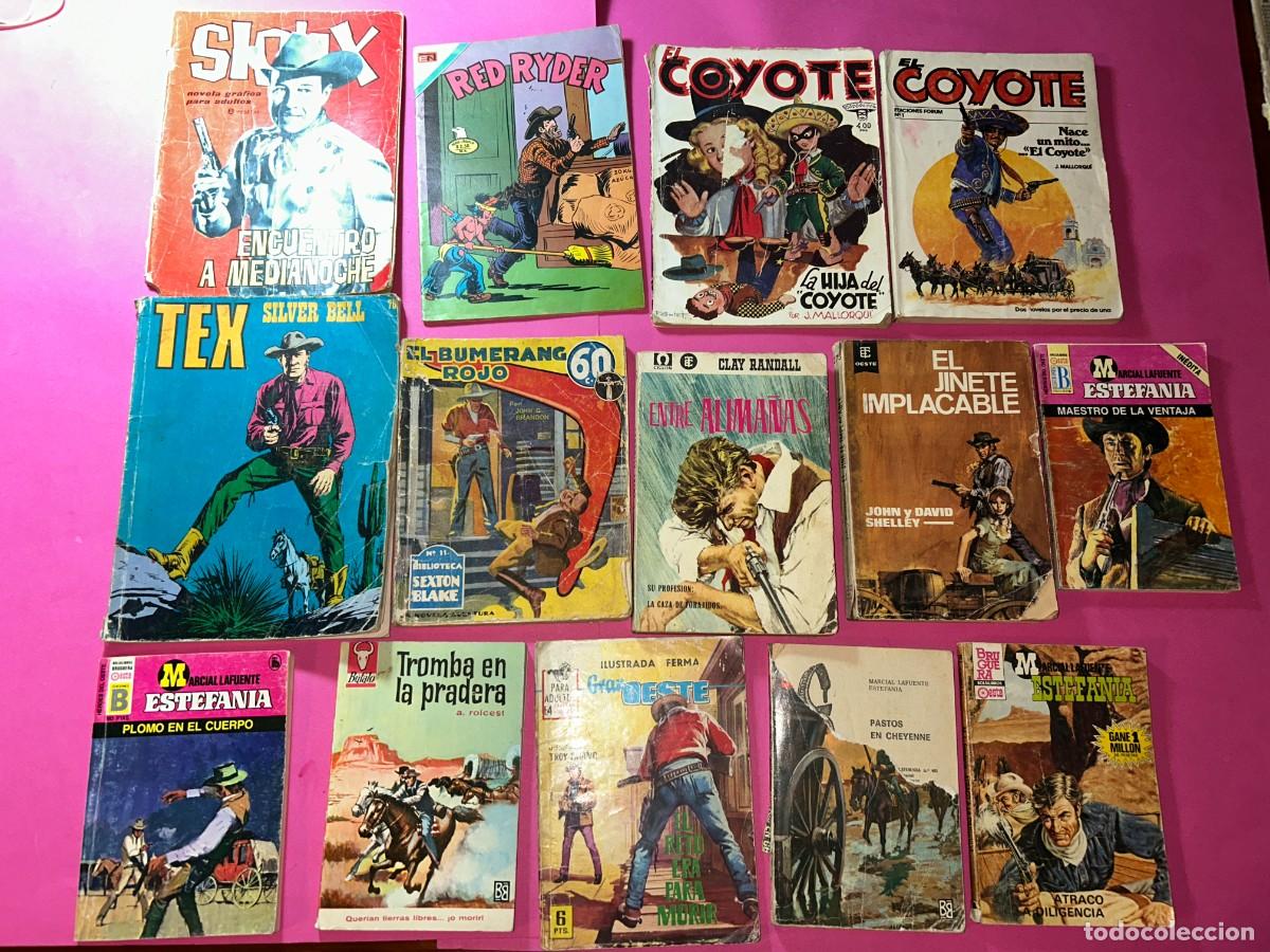 C&oacute;mics: LOTE OESTE COYOTE TE RED RYDER ESTEFANIA - 14 NUMEROS - - Foto 1