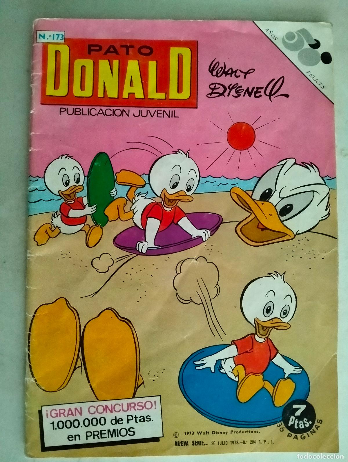 C&oacute;mics: PATO DONALD N&ordm; 173, WALT DISNEY - Foto 1