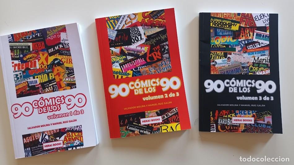 C&oacute;mics: 90 c&oacute;mics de los 90, trilog&iacute;a completa, ocasi&oacute;n - Foto 1