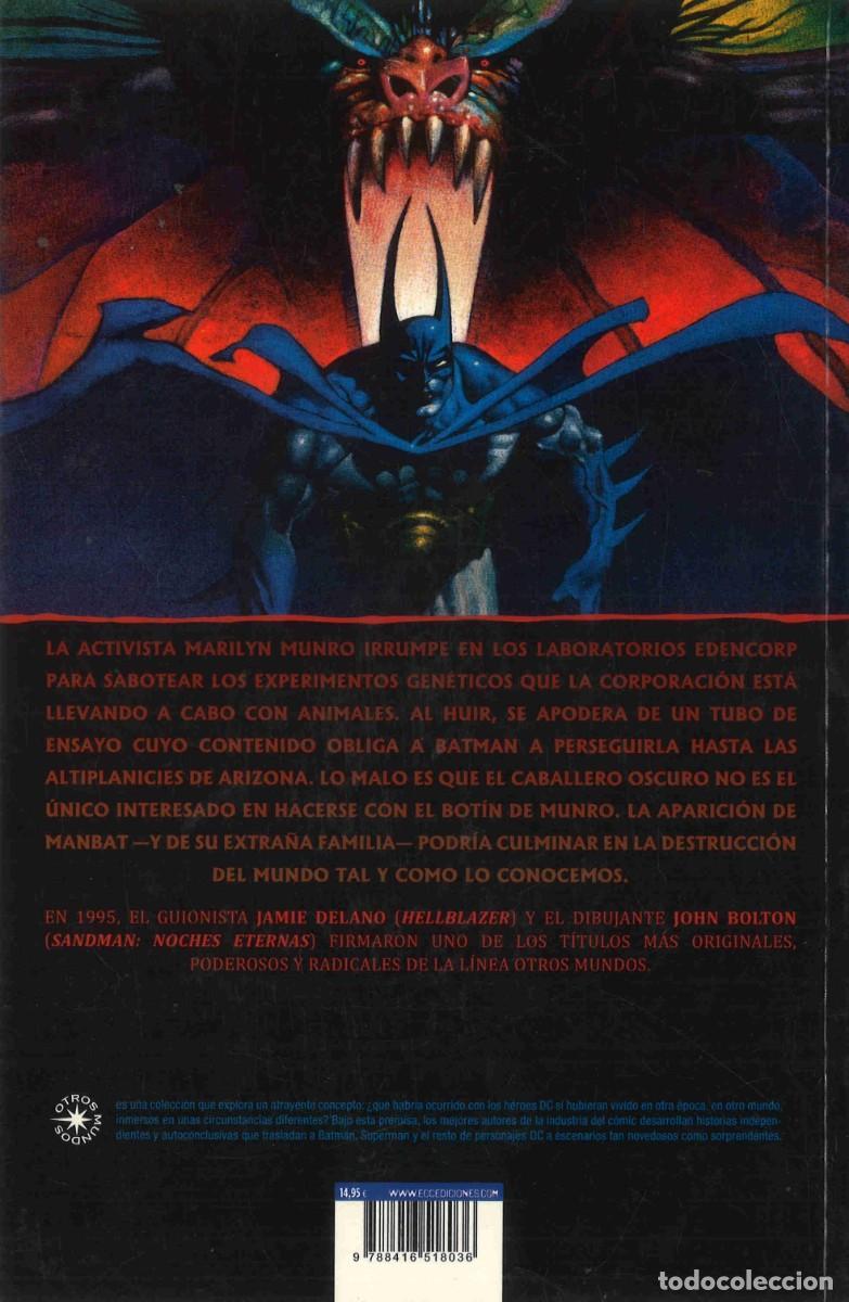 C&oacute;mics: Batman Manbat. DC comics. 2015 - Foto 2