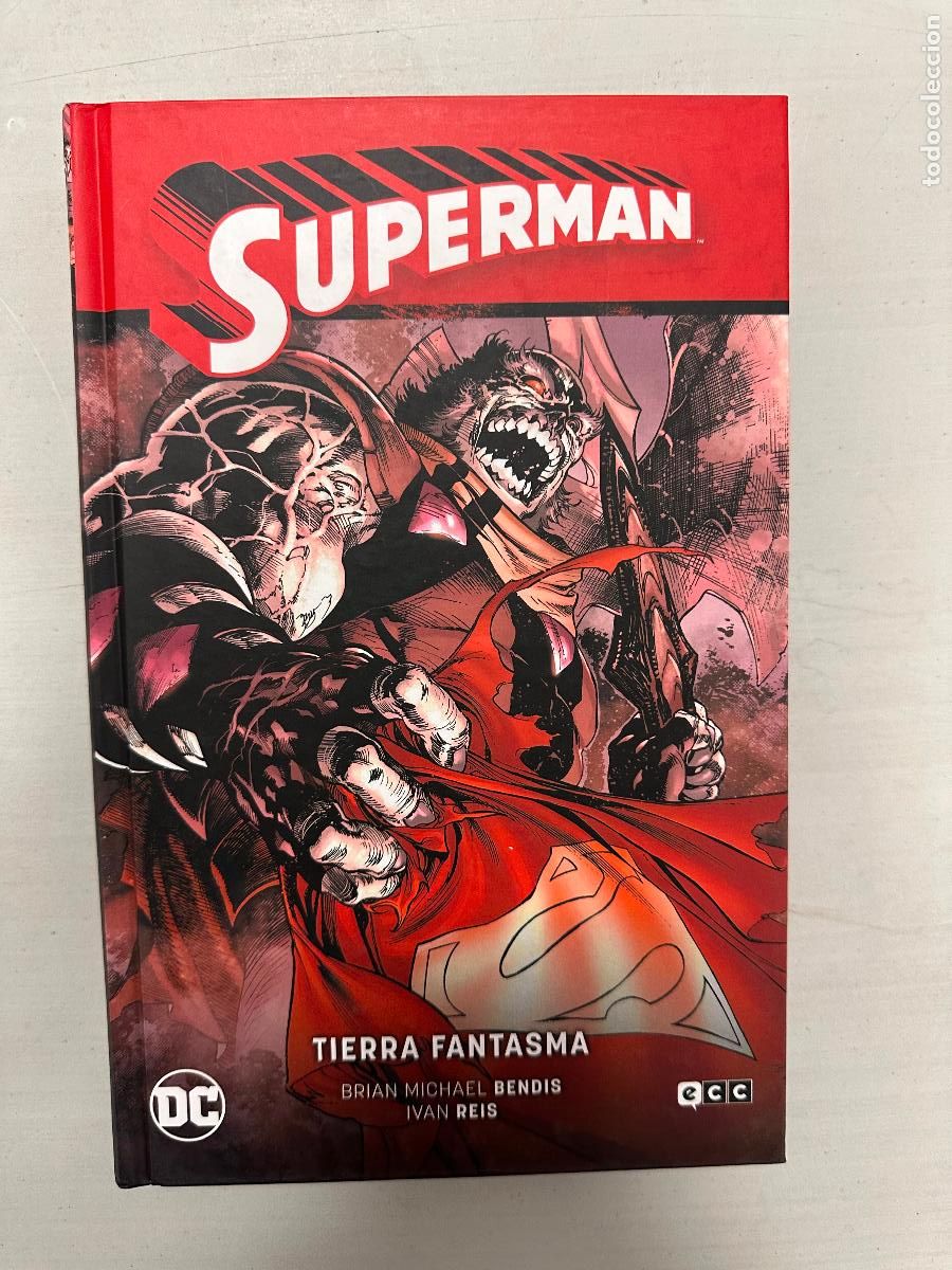 C&oacute;mics: SUPERMAN VOL. 2 TIERRA FANTASMA BENDIS TOMO TAPA DURA DC - ECC - Foto 1