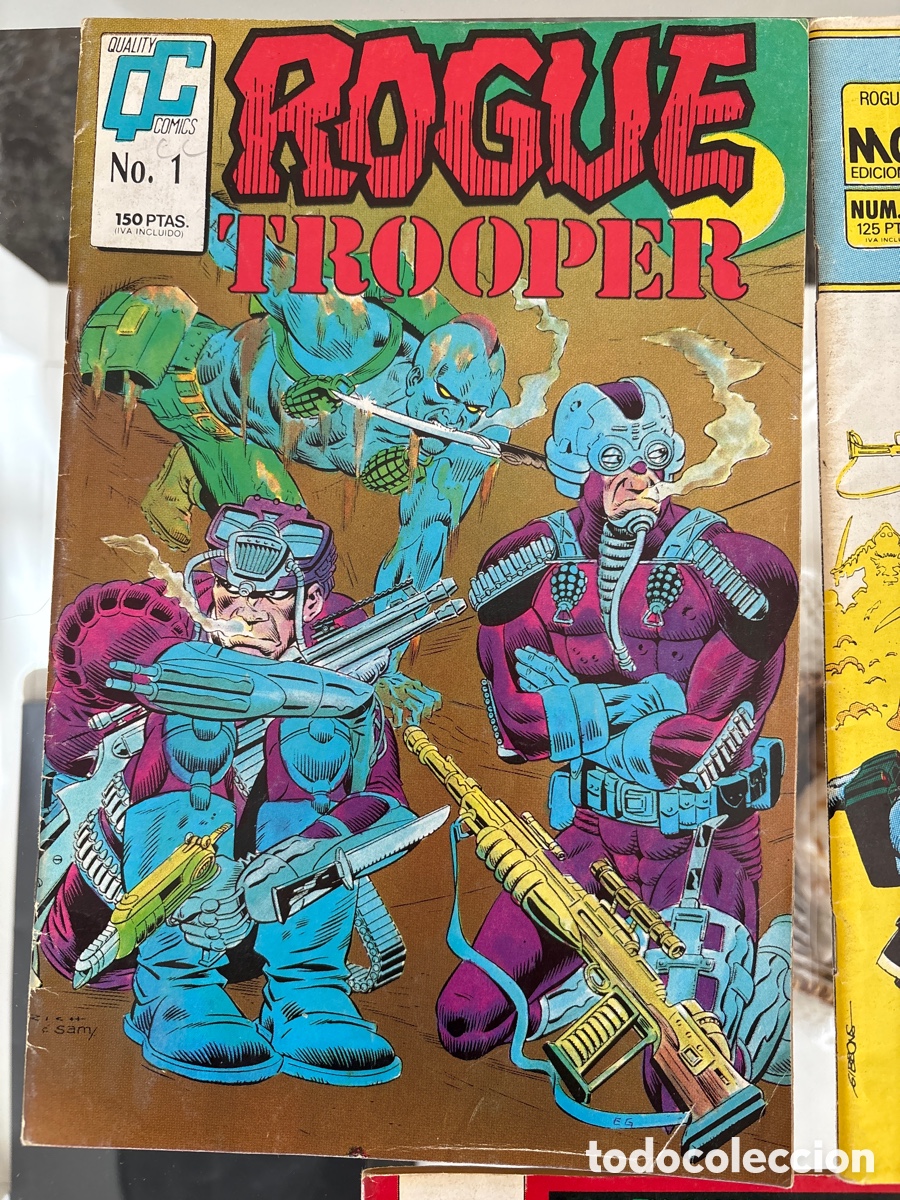 C&oacute;mics: 3 c&ograve;mics Rogue trooper 1989 - Foto 2