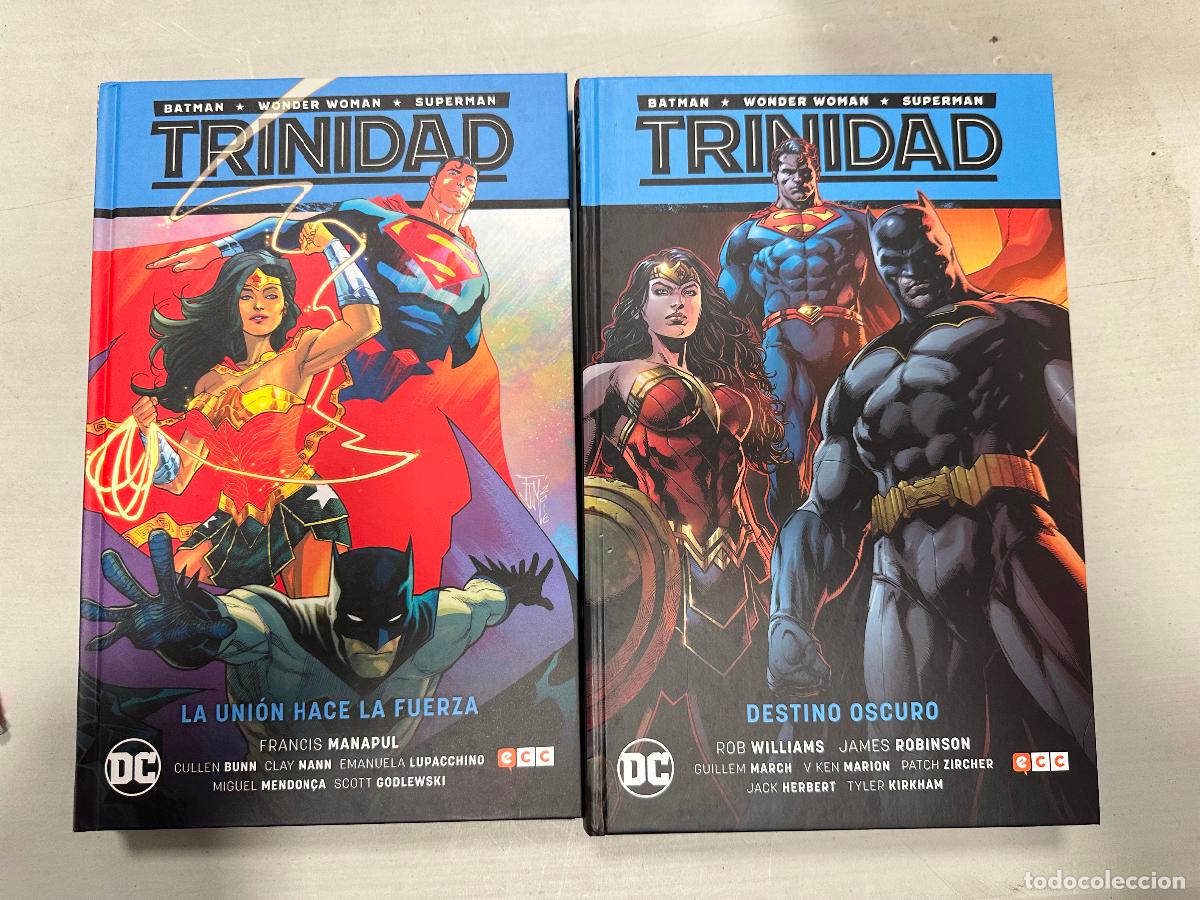 C&oacute;mics: Trinidad - Batman / Wonder Woman / Superman 2 tomos completa ecc - Foto 1
