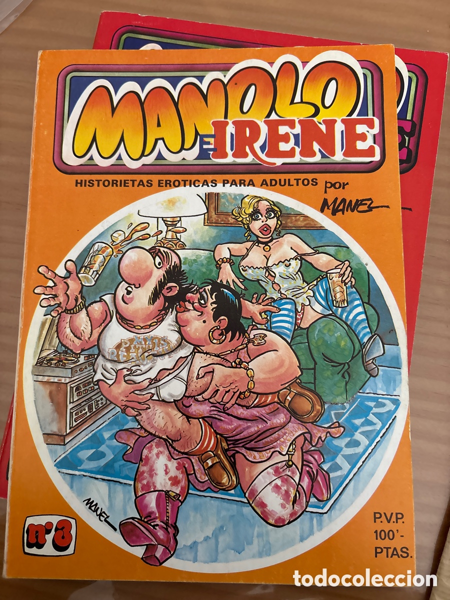 C&oacute;mics: Lote 6 comic Manolo e Irene - Foto 3