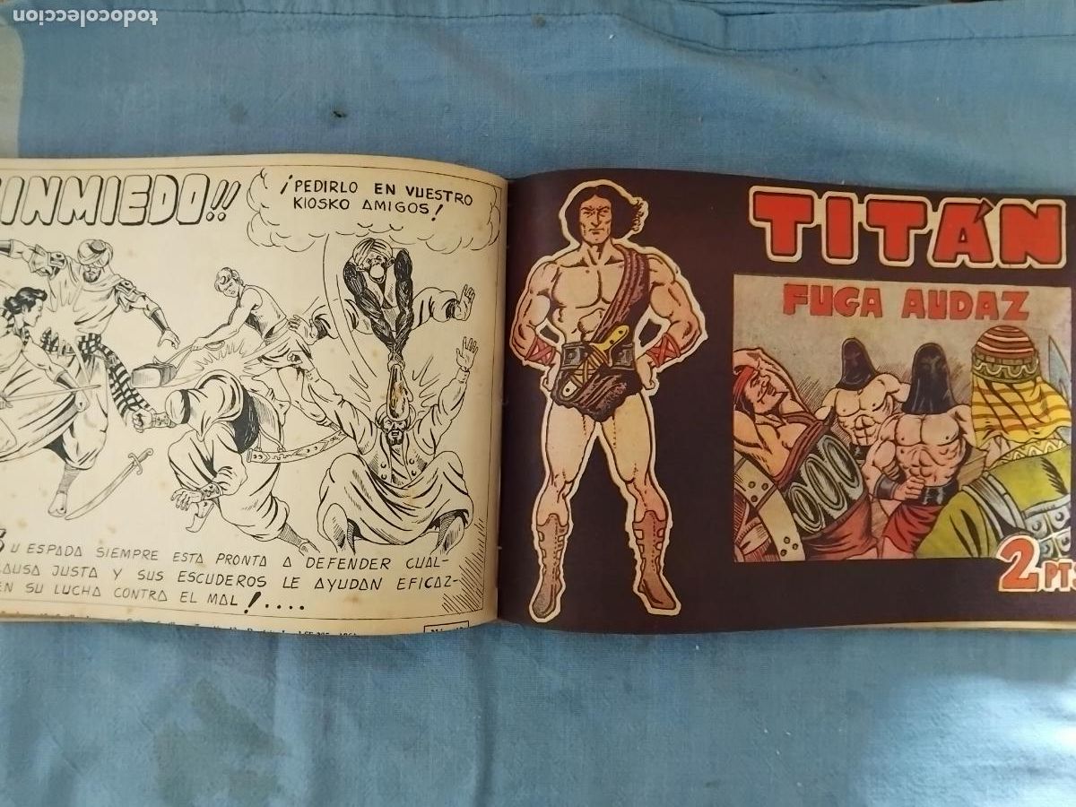 C&oacute;mics: TITAN. EDICIONES ACROPOLIS DEL 1-25 ENCUADERNADO. ORIGINALES. - Foto 3