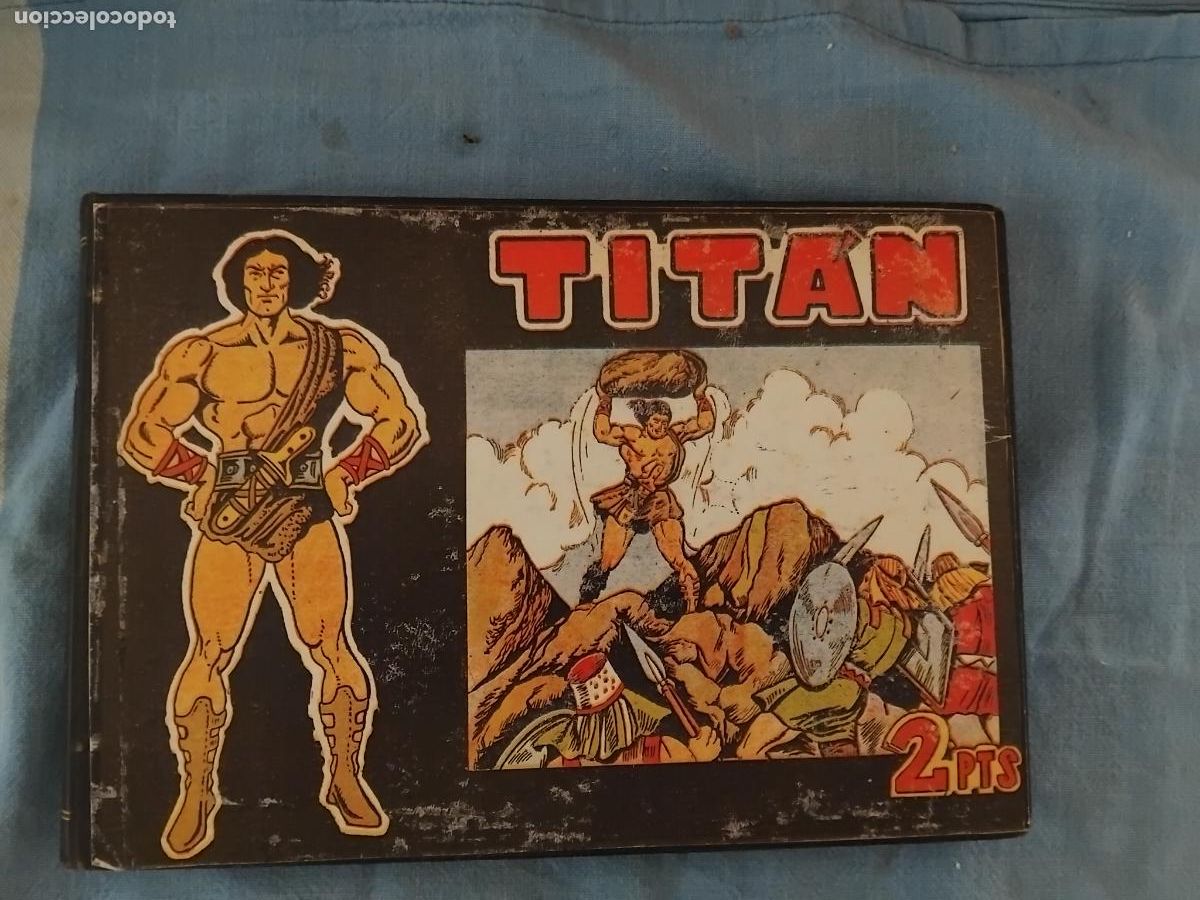C&oacute;mics: TITAN. EDICIONES ACROPOLIS DEL 1-25 ENCUADERNADO. ORIGINALES. - Foto 1
