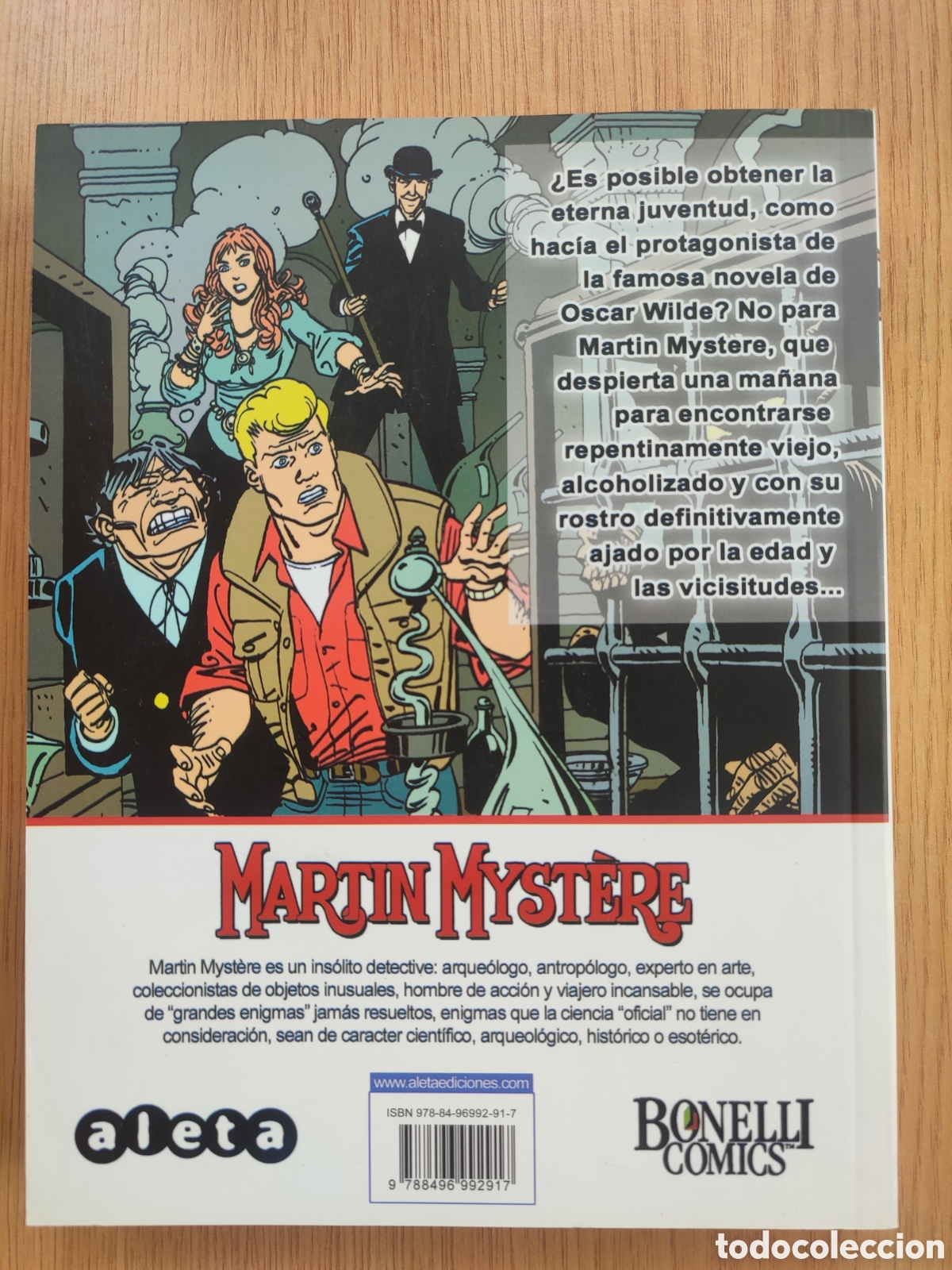 C&oacute;mics: Operacion Dorian Gray. Martin Mystere. Aleta - Foto 3