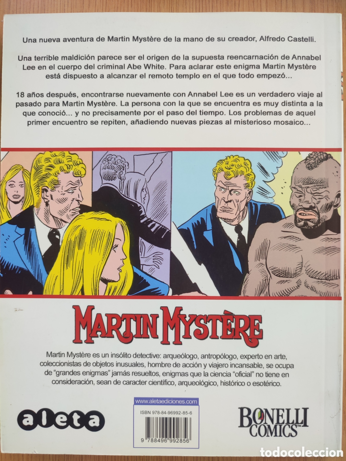 C&oacute;mics: El poder del idolo. Martin Mystere. Aleta - Foto 3