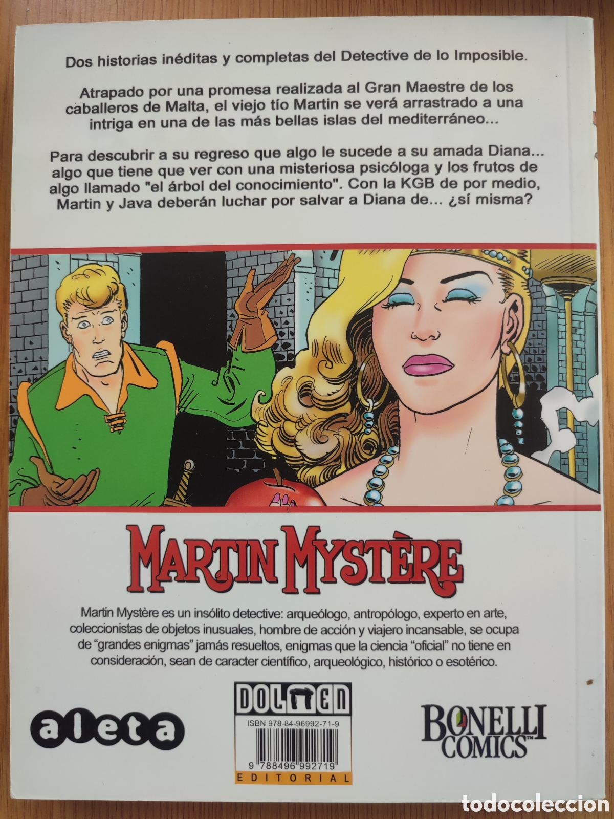 C&oacute;mics: Fantasmas en Malta. Martin Mystere. Aleta - Foto 3