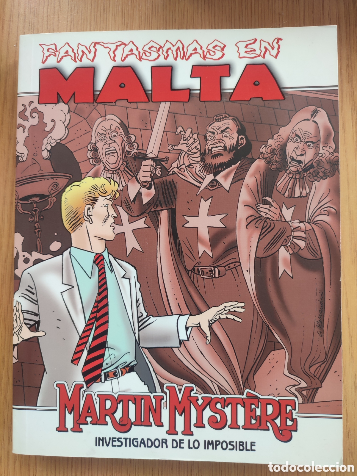 C&oacute;mics: Fantasmas en Malta. Martin Mystere. Aleta - Foto 1
