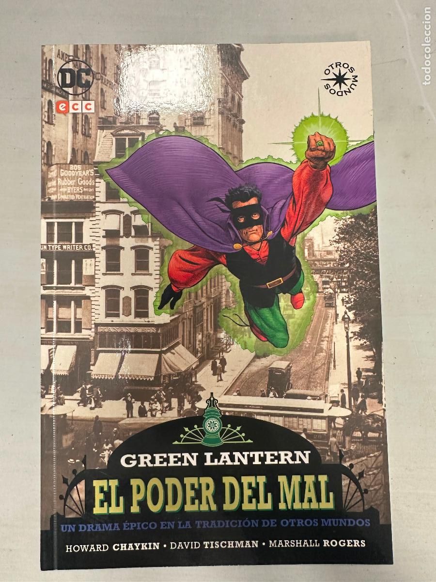 C&oacute;mics: Green lantern. El poder del mal - otros mundos - Chaykin, Tischman, Rogers - ECC - Foto 1