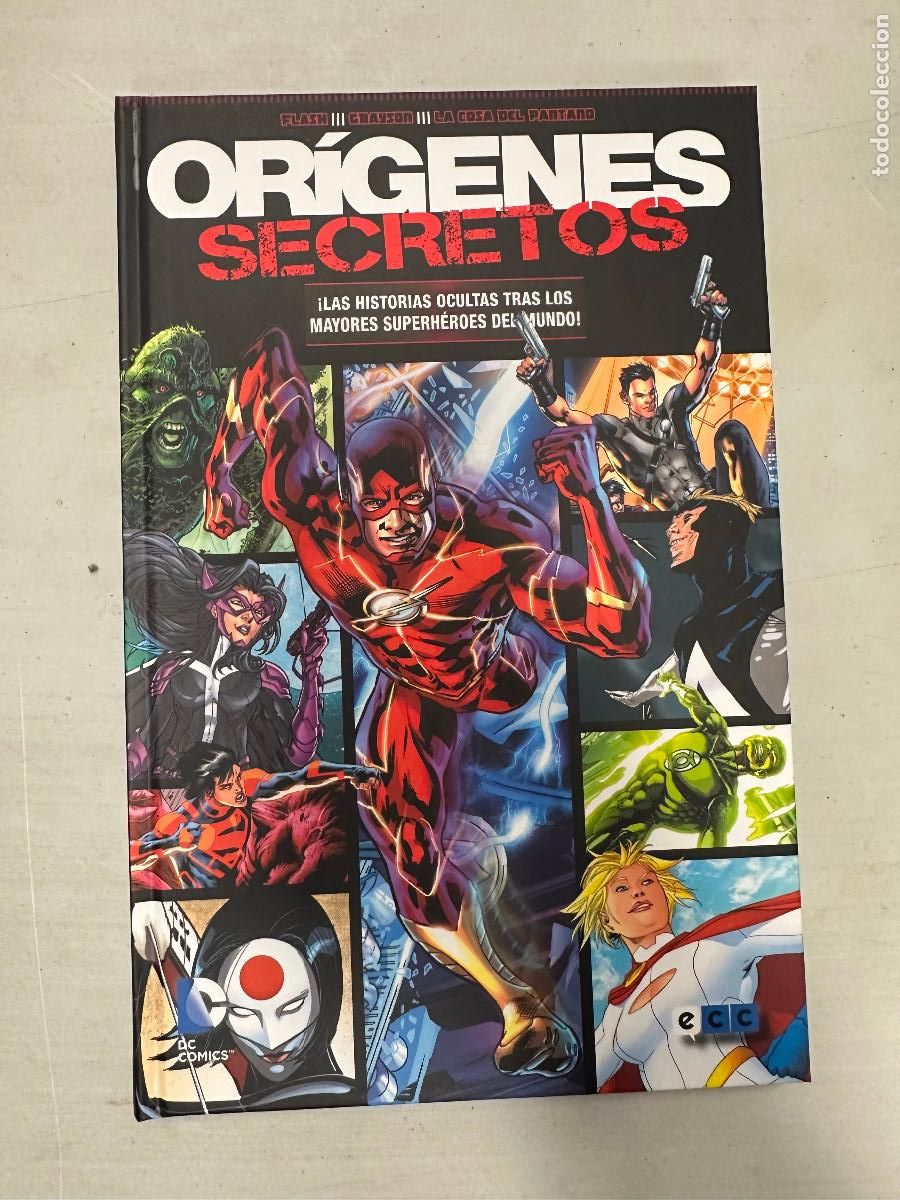 C&oacute;mics: ORIGENES SECRETOS : FLASH / GRAYSON / LA COSA DEL PANTANO &iexcl; TOMO 128 PAGINAS ! DC - ECC - Foto 1