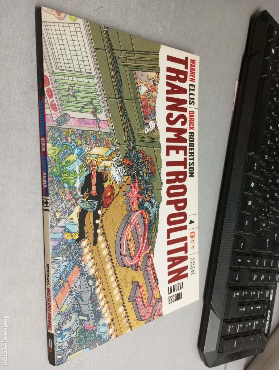 C&oacute;mics: TRANSMETROPOLITAN N&ordm; 4: LA NUEVA ESCORIA / WARREN ELLIS - DARICK ROBERTSON / V&Eacute;RTIGO - ECC - Foto 1