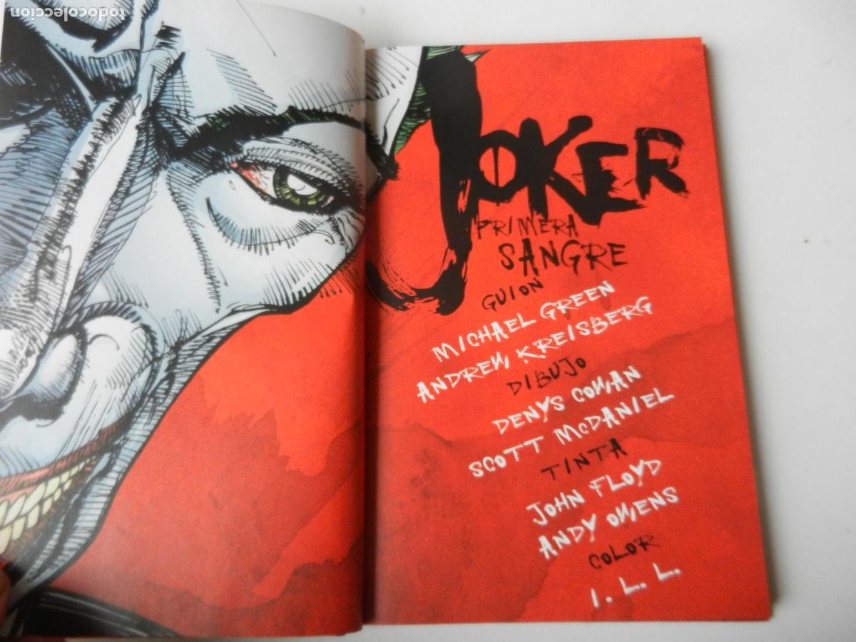 C&oacute;mics: JOKER , PRIMERA SANGRE - DC -ECC - ENERO 2020 - Foto 3