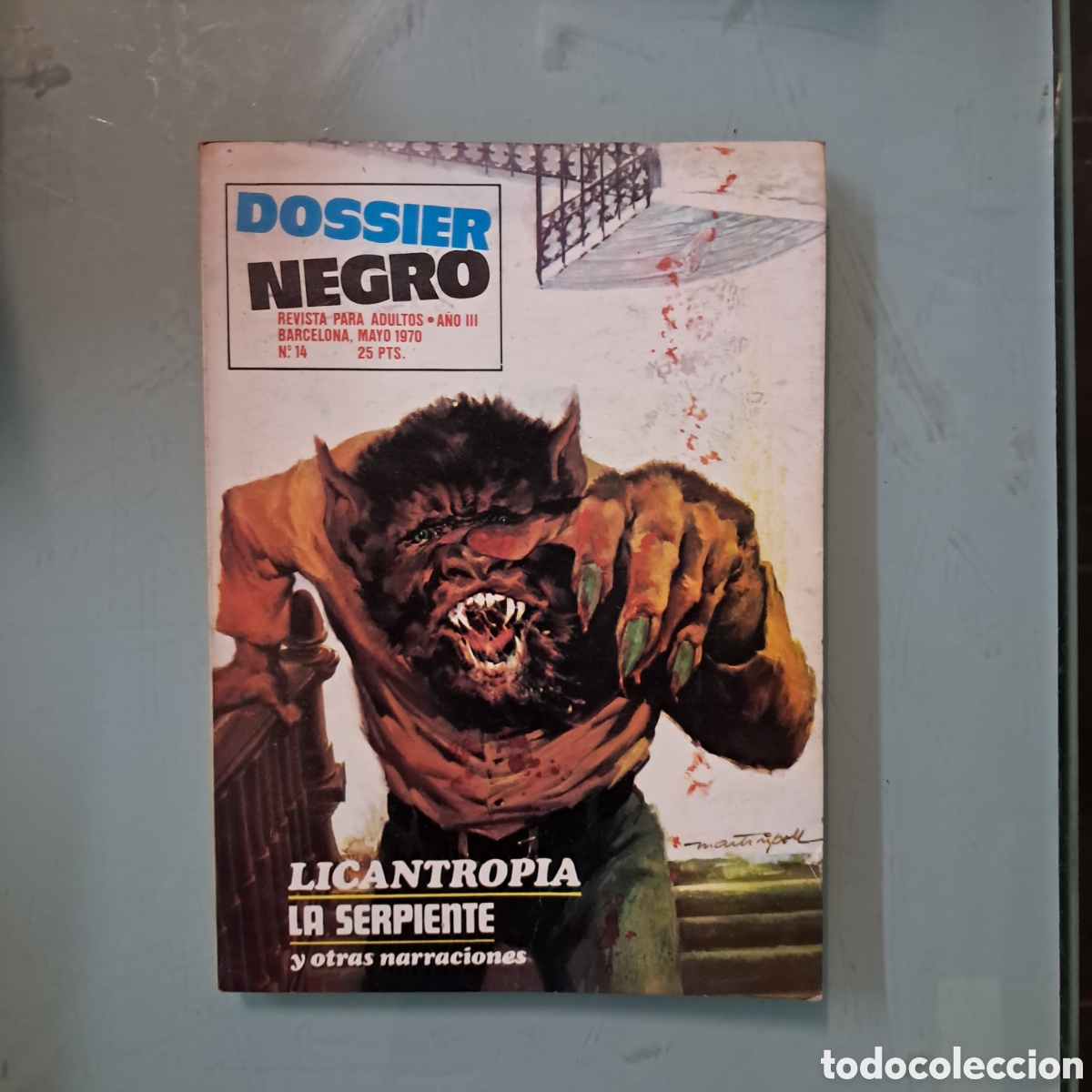 C&oacute;mics: Dossier Negro, 14, mayo 1970 - Foto 1