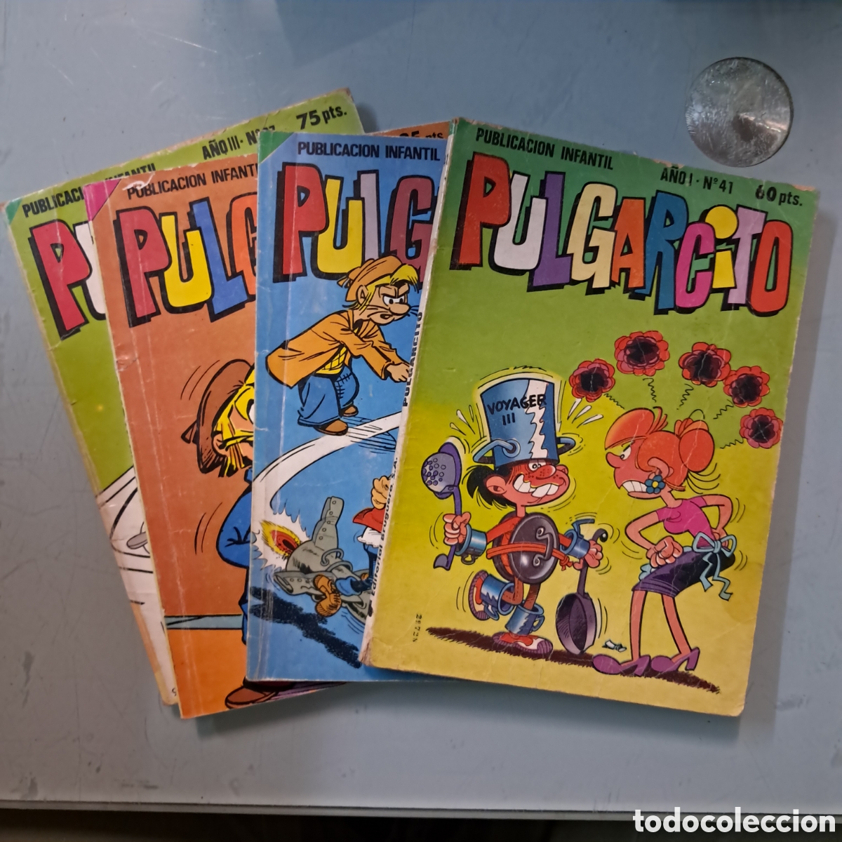 C&oacute;mics: Pulgarcito 41 ,160,173, 97 - Foto 1