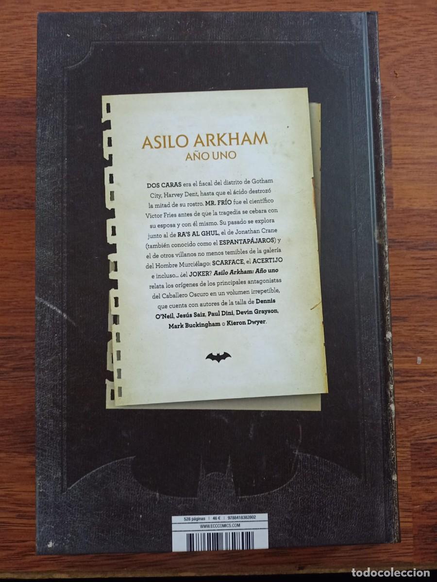 C&oacute;mics: BATMAN. ASILO ARKHAM. A&Ntilde;O UNO. ECC C&oacute;mics. NUEVO - Foto 2