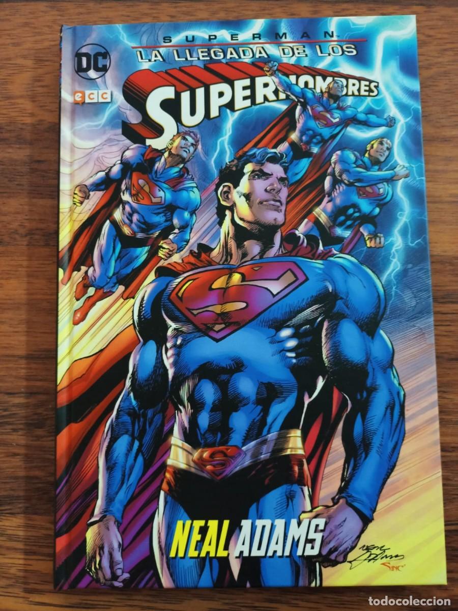 C&oacute;mics: SUPERMAN. LA LLEGADA DE LOS SUPERHOMBRES. Neal Adams. ECC C&oacute;mics. NUEVO - Foto 1