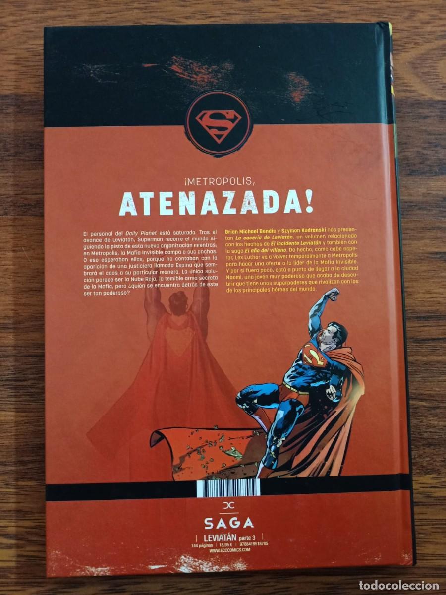 C&oacute;mics: SUPERMAN. Leviat&aacute;n parte 3. LA CACERIA DE LEVIATAN. ECC C&oacute;mics. NUEVO - Foto 2
